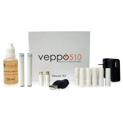 510 E-cigarette Deluxe kit - white